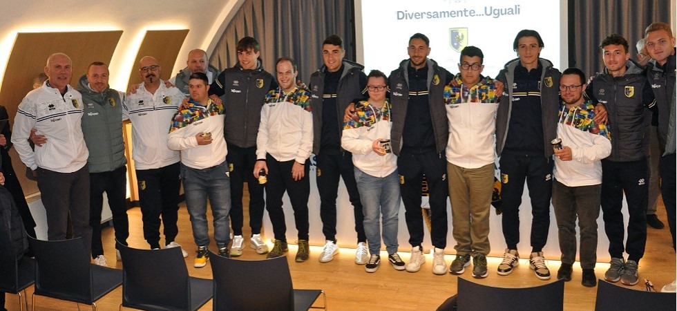 Al via Diversamente...uguali'', il progetto del Trento con l'associazione calcio Insieme